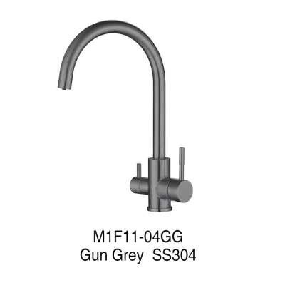 Gun Grey Stainless Steel Faucet